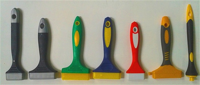 plastic & rubber handles